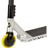 Трюковый самокат NOVATRACK PIXEL'90 серебристый 110A.PIXELS3.SL22